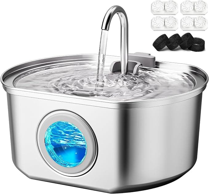 Neareal Stainless Cat Fountain 108oz