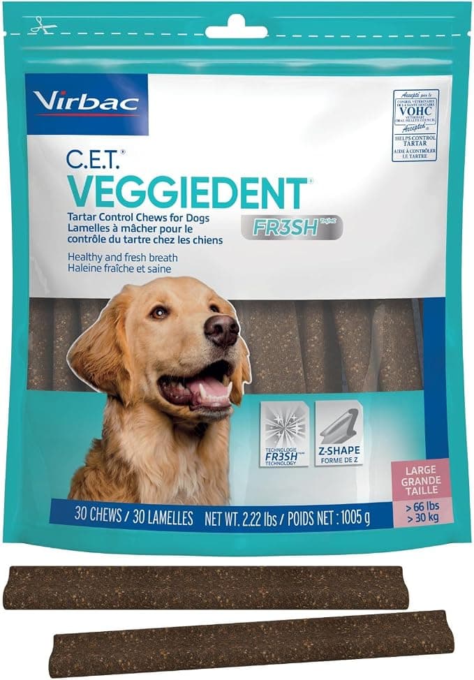 C.E.T. VeggieDent FR3SH Large (30 ct)