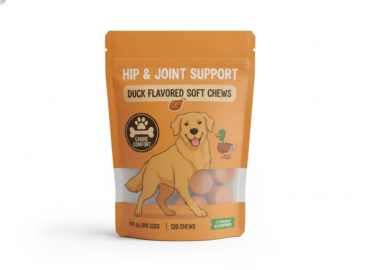 Zesty Paws Hip & Joint Soft Chews - Bacon, 90ct